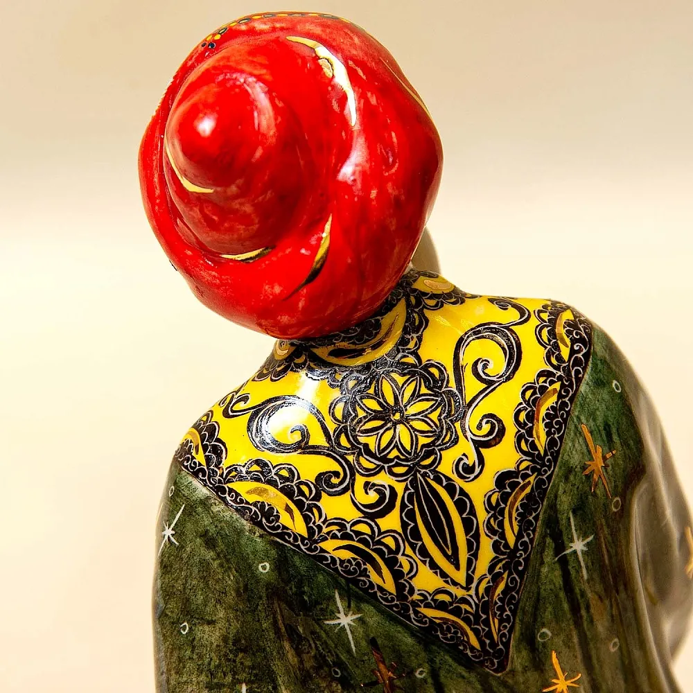 Авторская Коллекционная Фарфоровая Статуэтка «Старик Хаттабыч», Россия.