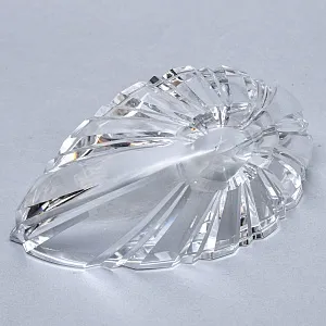 Винтажная Ваза - Конфетница - Мелочевница «Лодочка» Хрусталь VAL SAINT LAMBERT Бельгия.