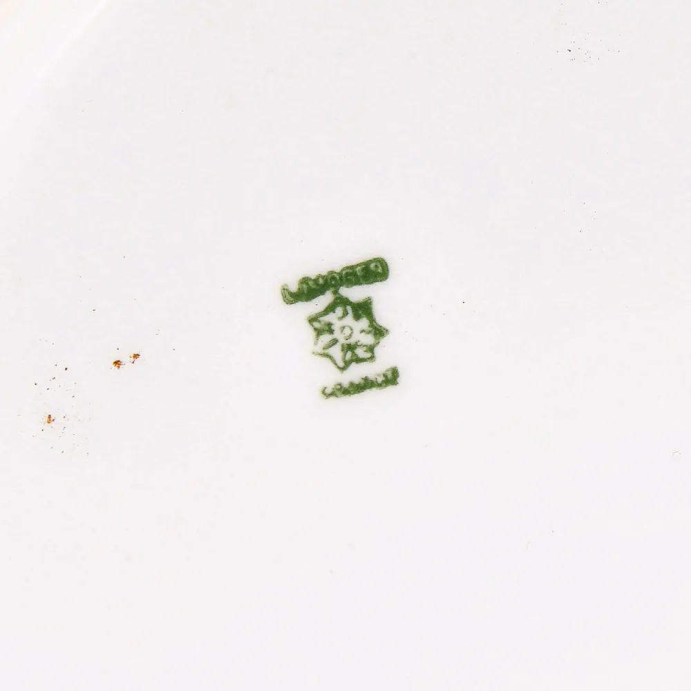  Антикварная Тарелка - Блюдо «Охотничьи птицы - Два фазана»,Фарфор Limoges COIFFE Франция, 1891 - 1914 годы. 