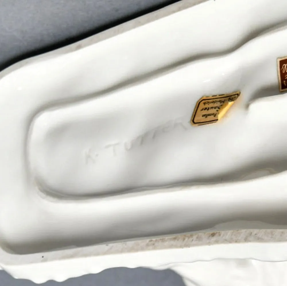 Коллекционная статуэтка «Лошади - Играющие Жеребята», Фарфор Hutschenreuther Германия, 1965 год.