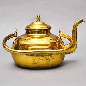 Винтажный Латунный Чайник на 2,5 литра. Франция середина ХХ века.