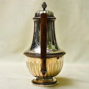 Винтажный Металлический Кофейник - Чайник на 1 л. Silverplate, SHEFFIELD Англия - середина ХХ века.