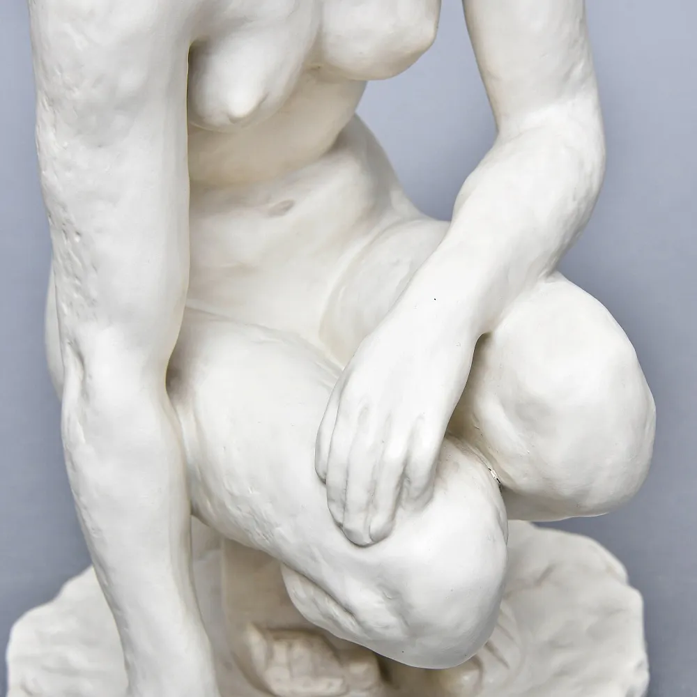 Большая Авторская Фарфоровая Статуэтка «Обнаженная Девушка» ROSENTHAL Германия -50 гг.