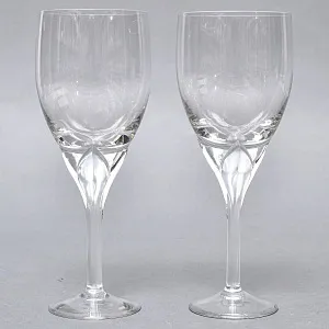 Редкость! Пара Хрустальных Бокалов для Вина «IRIS», Rosenthal Studio Line, Германия -1969 год.