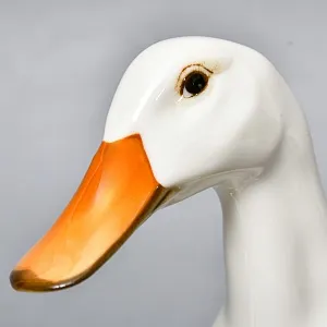 Большая Коллекционная Фарфоровая статуэтка «Три белые утки», Hutschenreuther Германия.