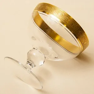 Набор 6-ть Хрустальных Фужеров серия «Harrison», Theresienthal Германия, 60 -е годы ХХ века.