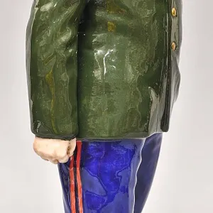 Коллекционная Авторская Статуэтка «Комиссар Государственной Безопасности СССР - Берия Л.П.», фарфор, Россия. 