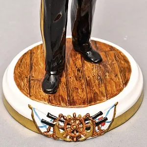 Коллекционная Авторская Статуэтка «Адмирал Российского Императорского флота - Колчак А.В.», фарфор, Россия. 