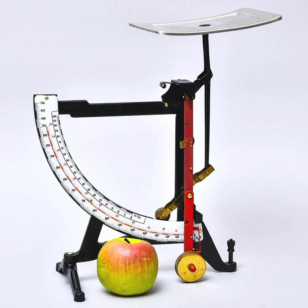 Механические Большие Почтовые Весы Повышенной точности до 2 кг. GEGRUNDET Германия 50 гг.