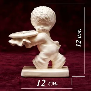Коллекционная Статуэтка «Пицца» Фарфор, Goebel, Германия, 80 -е годы ХХ века.