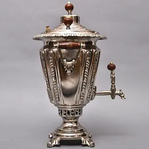 Старинный Угольный Самовар на 5 литров, СССР - 50 -е годы ХХ века. 