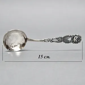 «Хильдесхаймская роза» - Десертный Сервировочный Набор, Silverplate, Германия 60-е годы.