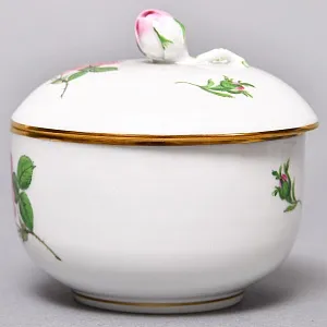 Фарфоровый Чайный Сервиз «РОЗА Мейсена» на 6-ть персон, MEISSEN / МЕЙСЕН Германия. 