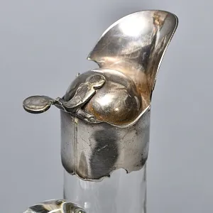 Винтажный Хрустальный ГРАФИН КУВШИН ДЕКАНТЕР, Франция середина ХХ века. 