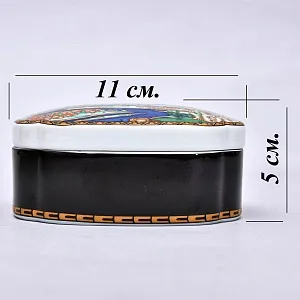 Коллекционная Шкатулка «Иван Царевич и Серый волк» из серии «Русские Сказки», Фарфор VIlleroy&Boch, Германия.