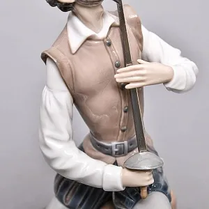 Коллекционная Фарфоровая статуэтка «Дон Кихот Ламанчский», Lladro Испания.