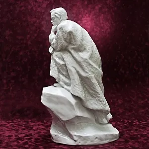 Редкость! Авторская Фарфоровая статуэтка «Лермонтов на скале», СССР ЛФЗ.