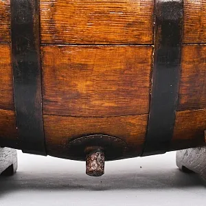 Старинная Антикварная Деревянная Маслобойка, Франция начало ХХ века.