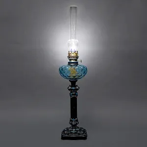 Старинная Керосиновая Лампа с Механизмом Hersteller Berlin, Германия 1920 -1925 год.