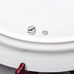 Столовый «Рыбный» Сервиз на 6 персон, Фарфор Limoges / Лимож Франция, конец ХХ века.