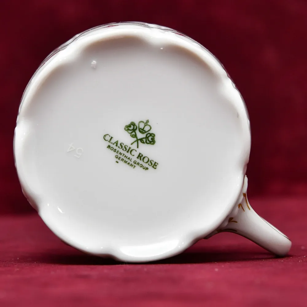 Фарфоровый Чайный Сервиз «РОЗЫ» на 6-ть персон, ROSENTHAL Германия, 1983 - 1991 годы.