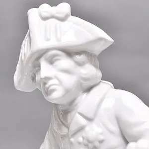 Коллекционная статуэтка «Старый Фриц. Король Пруссии Фридрих II», Фарфор, Neundorf Германия.