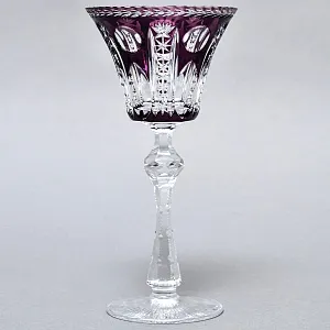 Антикварный Хрустальный Бокал для вина, Knittel FAKIRIS, Германия, конец 30-х гг.