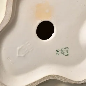 Коллекционная статуэтка «Народный Танец», Фаянс, HERTWIG Германия, 1941 - 1958 годы. 