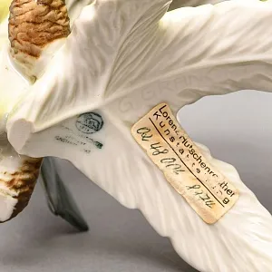 Фарфоровая Статуэтка «Пара Птиц - Синички», Hutschenreuther Германия - 1969 год.