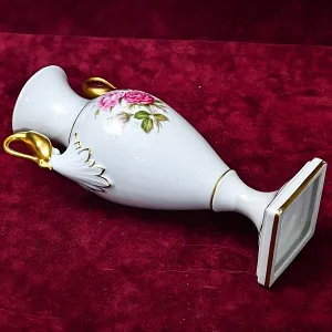 Коллекционная Ваза «Мускусная Роза», KAISER Porzellan, Германия, 1967 - 1970 годы.