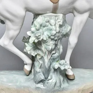 Коллекционная Фарфоровая статуэтка «Прекрасная наездница», Lladro Испания, 1984 - 1989 годы.