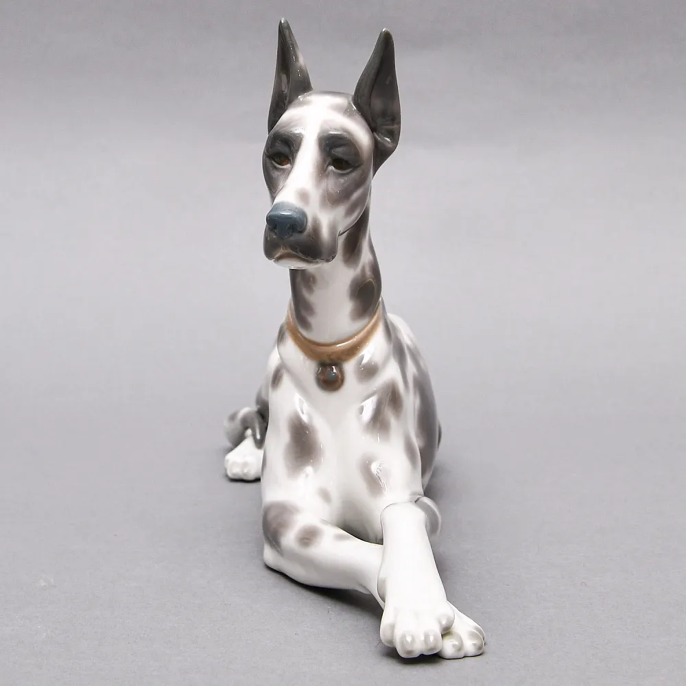 Коллекционная Фарфоровая статуэтка «Собака. Немецкий Дог», Lladro Испания.