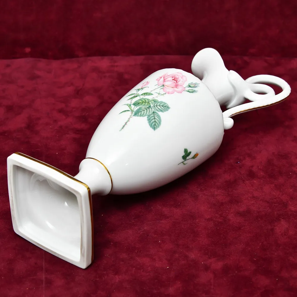 Коллекционный Фарфоровый Кувшин - Ваза «Садовые Розы», KAISER Porzellan Германия, 1960 - 1967 годы.