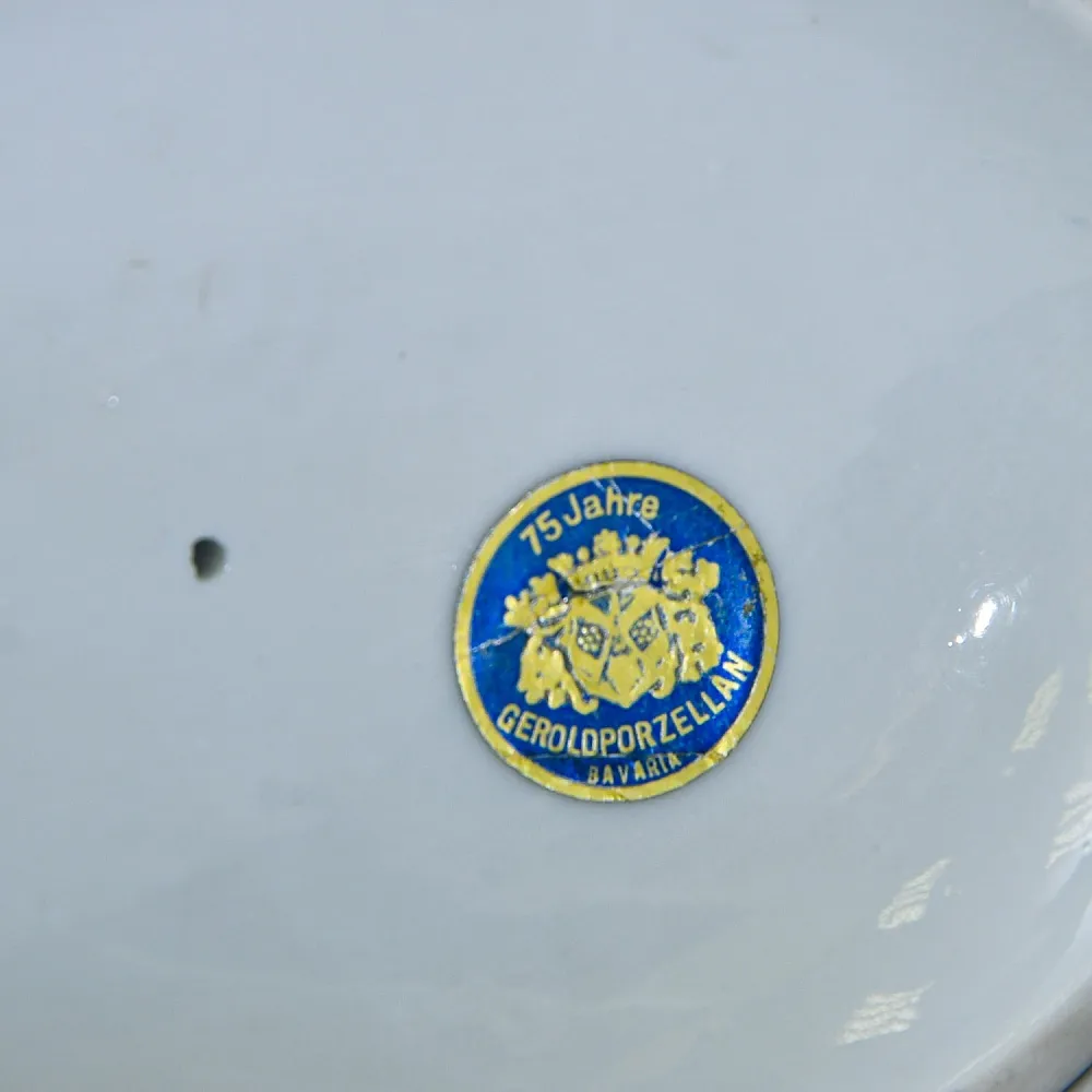 Коллекционная Фарфоровая Статуэтка «Танцовщица в синем», GEROLD Porzellan Германия - 1979 год.