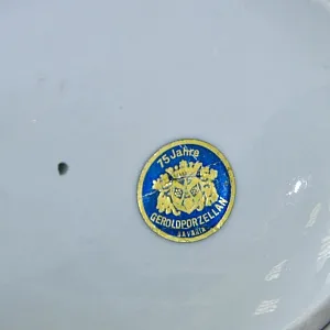 Коллекционная Фарфоровая Статуэтка «Танцовщица в синем», GEROLD Porzellan Германия - 1979 год.