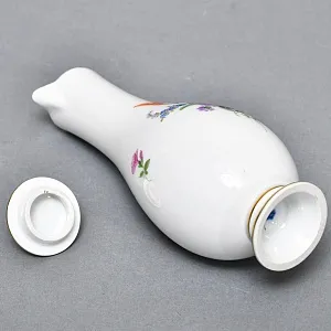 Коллекционный Фарфоровый Соусник - Кувшинчик «Мейсенские цветы», MEISSEN Германия.