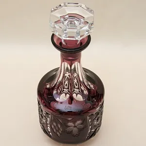 Набор Графин и 6-ть Рюмок «Marsala Glass - Виноград», Хрусталь NACHTMANN Германия, 60 -е годы ХХ века