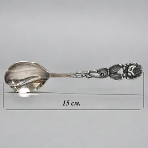 «Хильдесхаймская роза» - Десертный Сервировочный Набор, Silverplate, Германия 60-е годы.