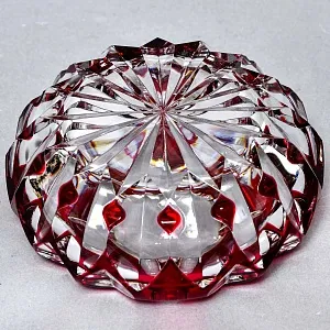 Классическая Хрустальная Пепельница, VAL SAINT LAMBERT Бельгия 60 гг.