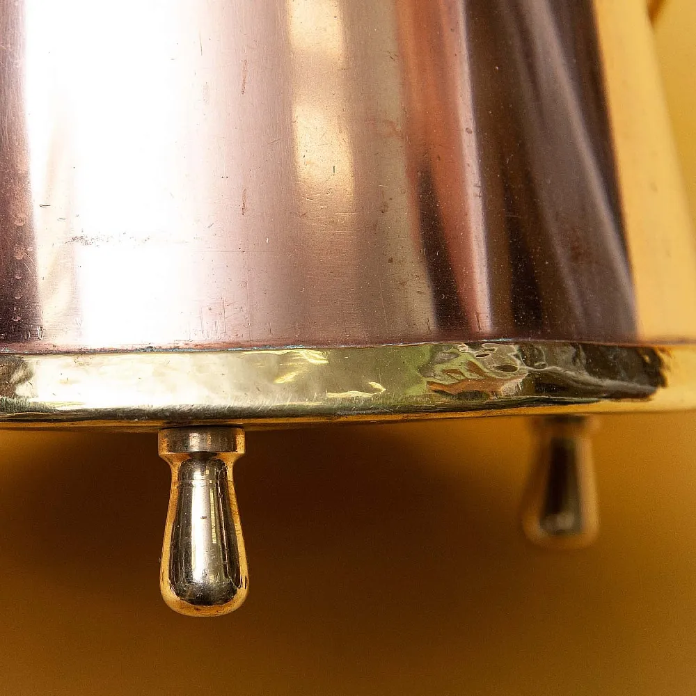 Редкость!!! Антикварное Медное Ведро для Угля - Зольник. Англия начало ХХ века.