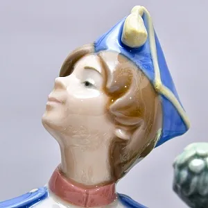 Редкость! Коллекционная Фарфоровая статуэтка «Маркитантка и Барабанщик», Lladro Испания.