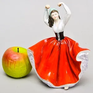 Коллекционная Фарфоровая статуэтка «Испанская Танцовщица. Карен», Royal Doulton Англия.