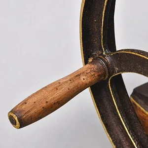 Большая Антикварная Чугунная Ручная Механическая Мельница №5, RAPIDE Германия начало ХХ века. 