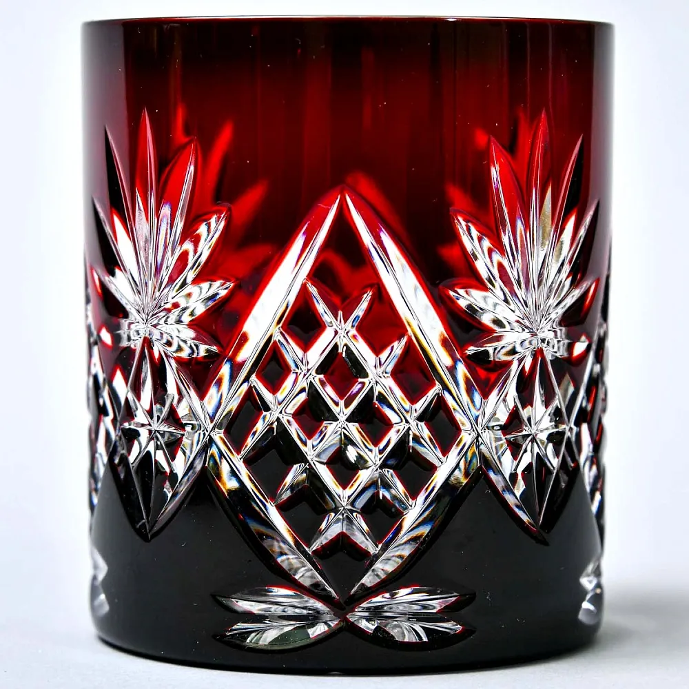 Редкость! «Рубиновый Хрусталь» Набор Стаканы для Виски DOROTHEENHUTTE Германия.