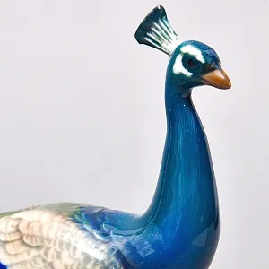 Редкость! Коллекционная Фарфоровая статуэтка «Птица - Павлин», ROSENTHAL Германия 40 гг.