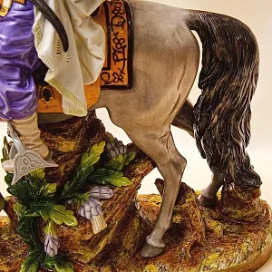 Редкая!!! Большая Фарфоровая Cтатуэтка «АРАБСКИЙ ВОИН» Shheibe - Alsbach Германия -1962год.