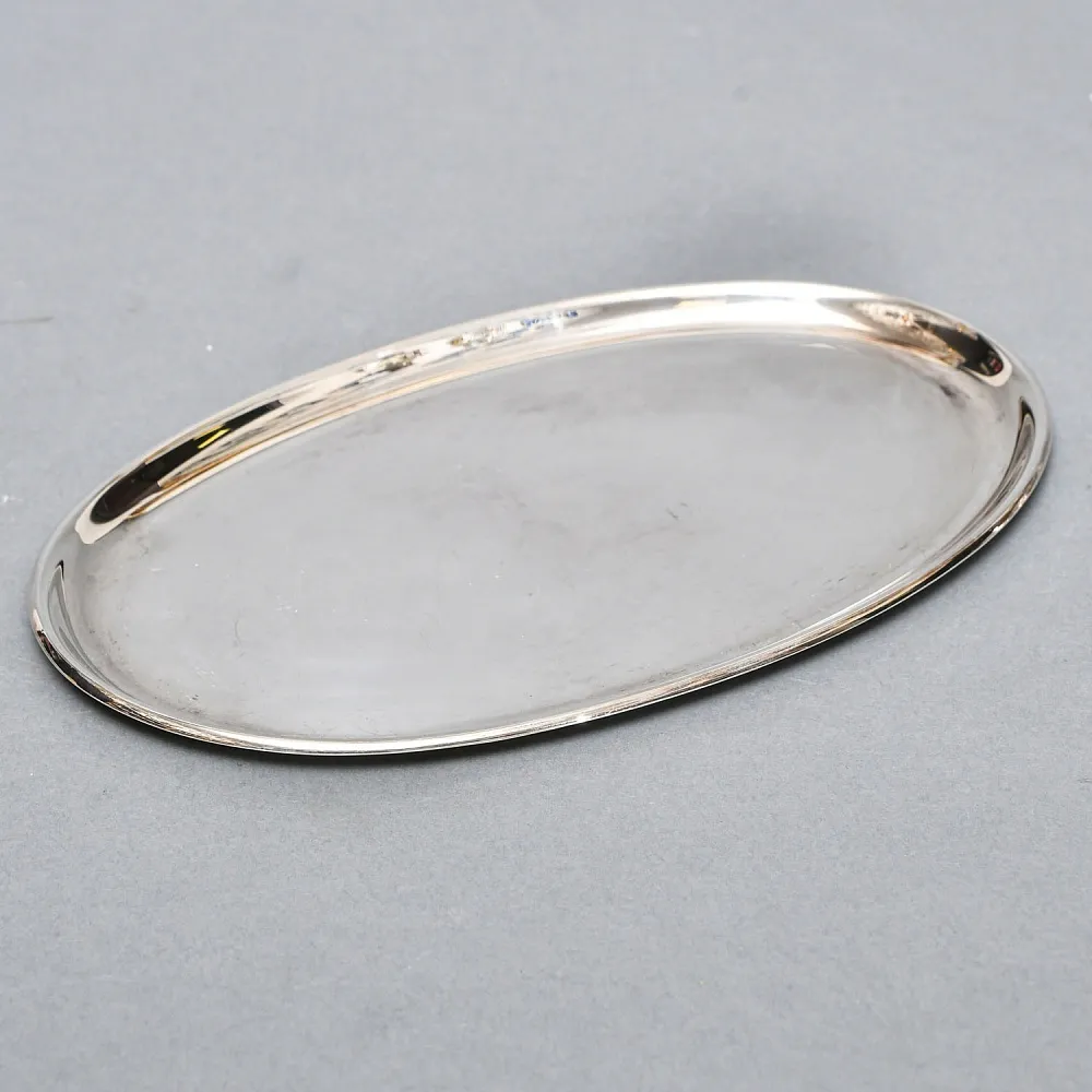 Винтажный Набор Соусников на подносе Silverplated, Англия - середина ХХ века. 