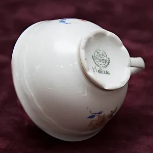 Кофейная Пара № 5 Фарфор «Elite Ada» Zeh Zcherzer Бавария