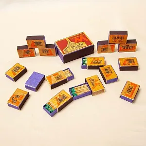 Памятный Сувенирый Набор - Хозяйственные Спички «Московское Метро», СССР -1955 год.