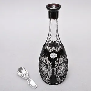 Коллекционный Хрустальный Графин - Штоф, Knittel FAKIRIS Германия конец 60 -х годов ХХ века.